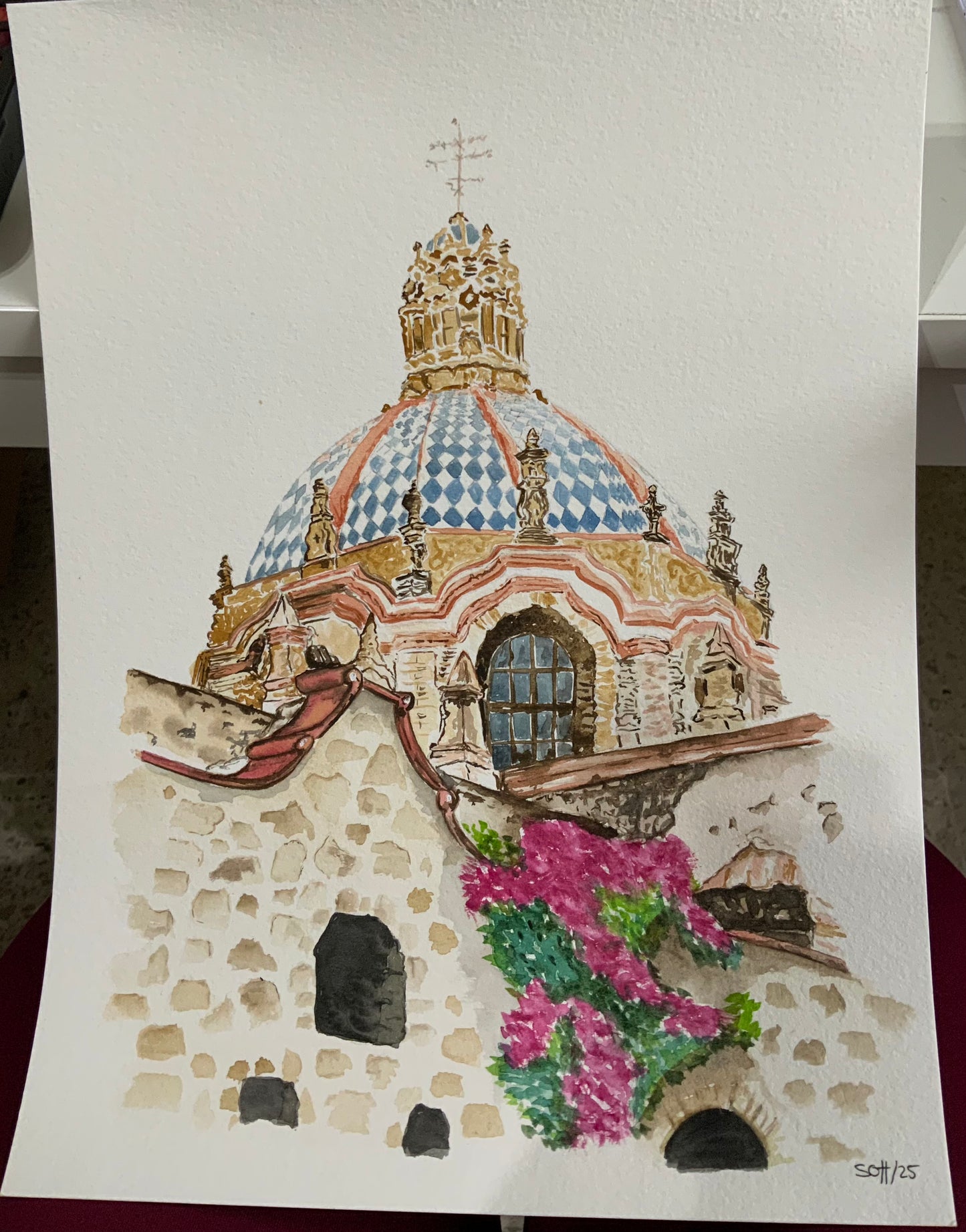 Acuarela CARTA decoración